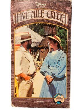 Five Mile Creek Volume 4 Disney VHS 1983 Family Adventure Classic Frontier